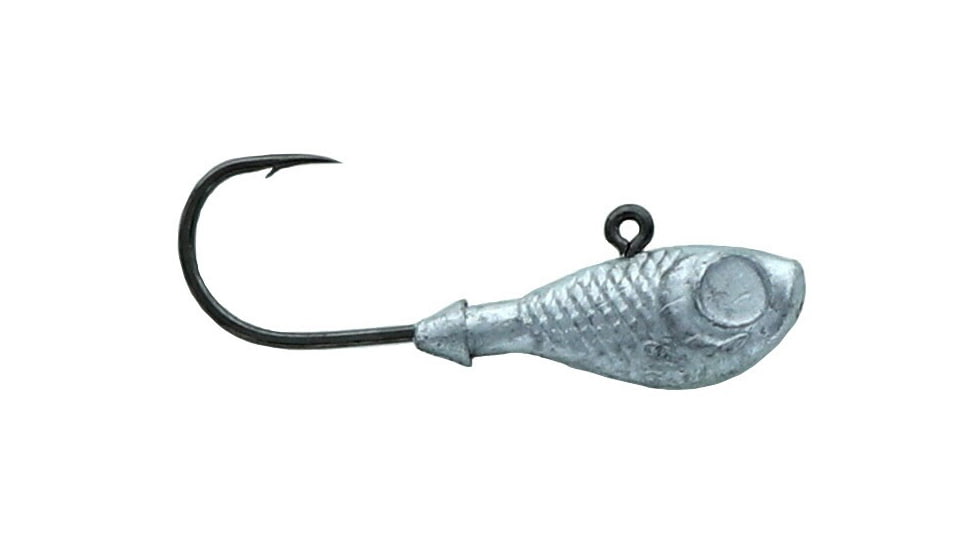 Mutiny Baits Jig Heads 3/8oz. Lead Head Jig, 3pk., 2/0 Minnow Head , w/o eyes, 300-MB301