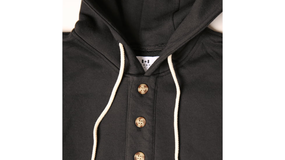 Muttonhead Camping Hoodie, Black, Extra Small, 3004-Black-XS