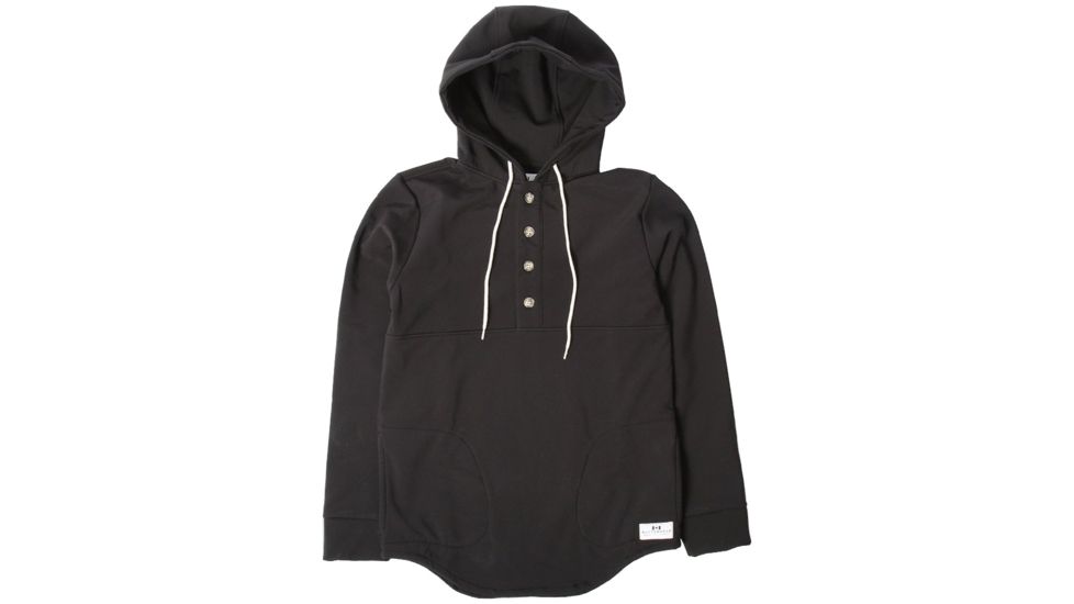 Muttonhead Waterproof Camping Hoodie, Black, Extra Small, 3006-Black-XS