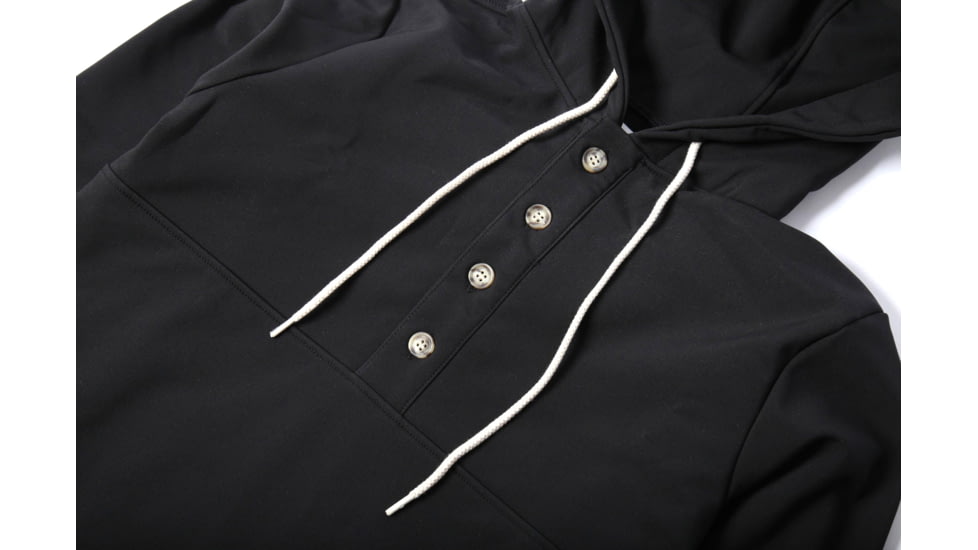 Muttonhead Waterproof Camping Hoodie, Black, Extra Small, 3006-Black-XS