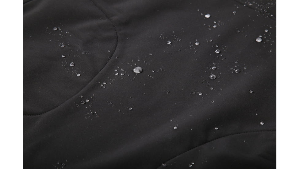 Muttonhead Waterproof Camping Hoodie, Black, Extra Small, 3006-Black-XS