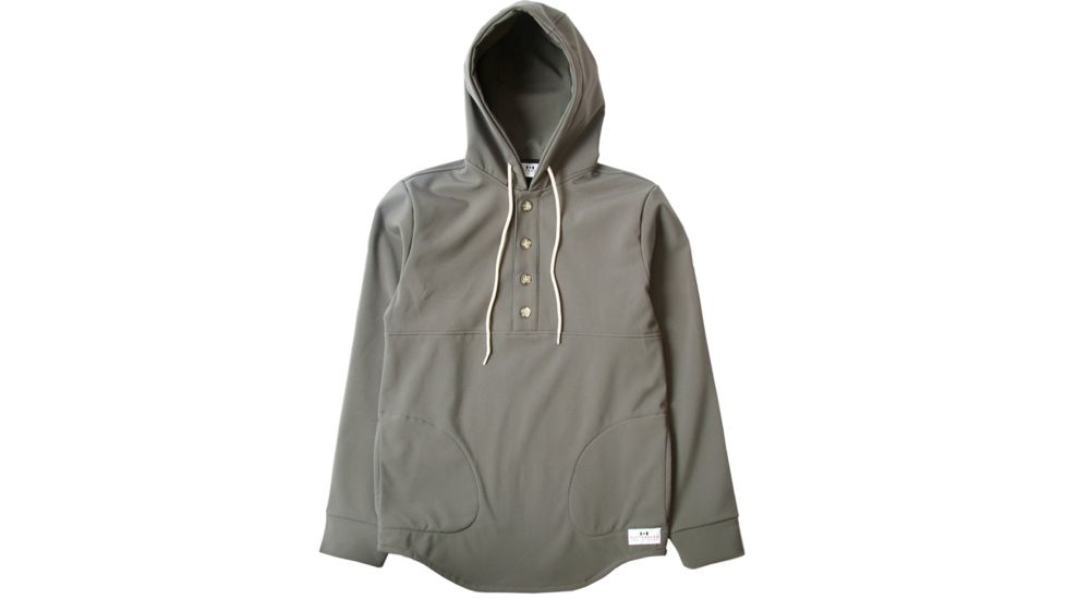 Muttonhead Waterproof Camping Hoodie, Charcoal, Extra Small, 3006-Charcoal-XS