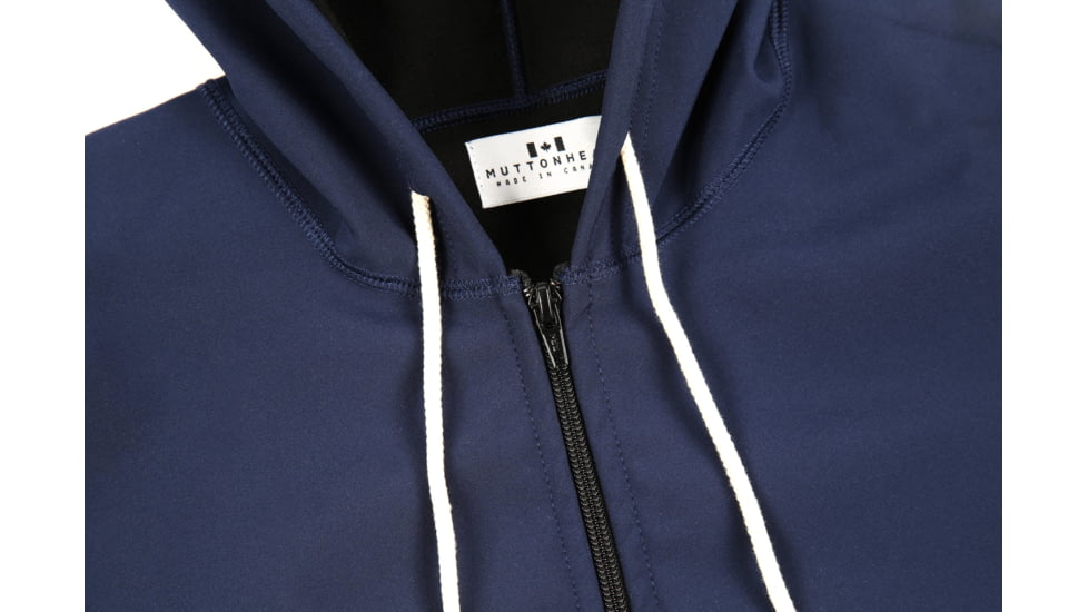 Muttonhead Waterproof Mtn. Hoodie, Navy, Small, 3011-Navy-Small