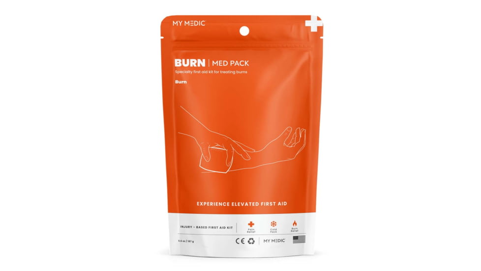 My Medic Burn First Aid Skin Treatment, 8.5x6x2 inch, MM-MED-PACK-BURN-EA
