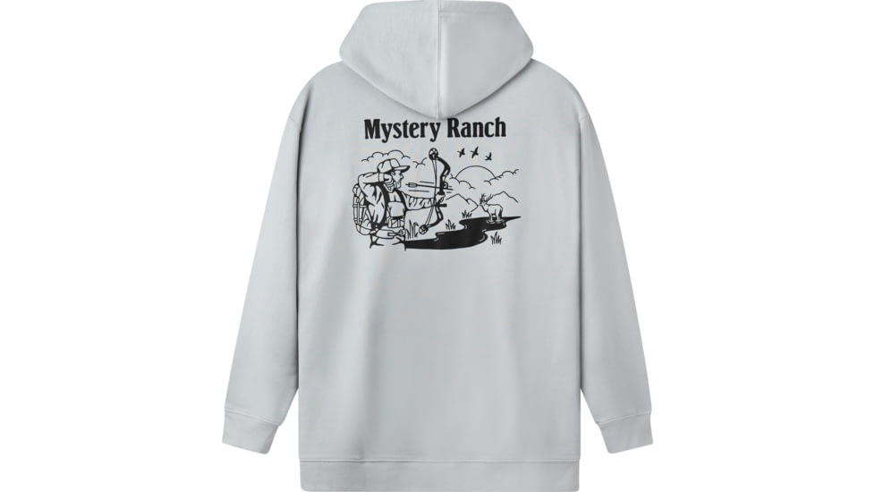 Mystery Ranch Archer Elk Hoodie - Men's, Heather Grey, 2XL, 113258-032-60-XXL