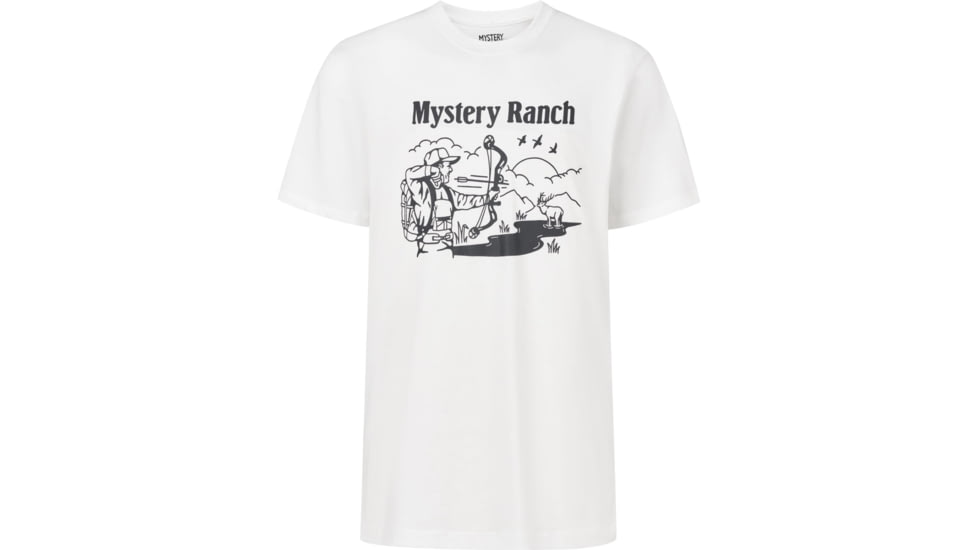 Mystery Ranch Archery Elk Tee - Men's, White, Extra Large, 113250-100-50-XL