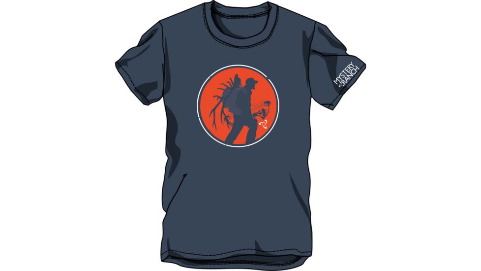Mystery Ranch Elk Pack Out Tee - Mens, Navy, Small, 88-00-000049
