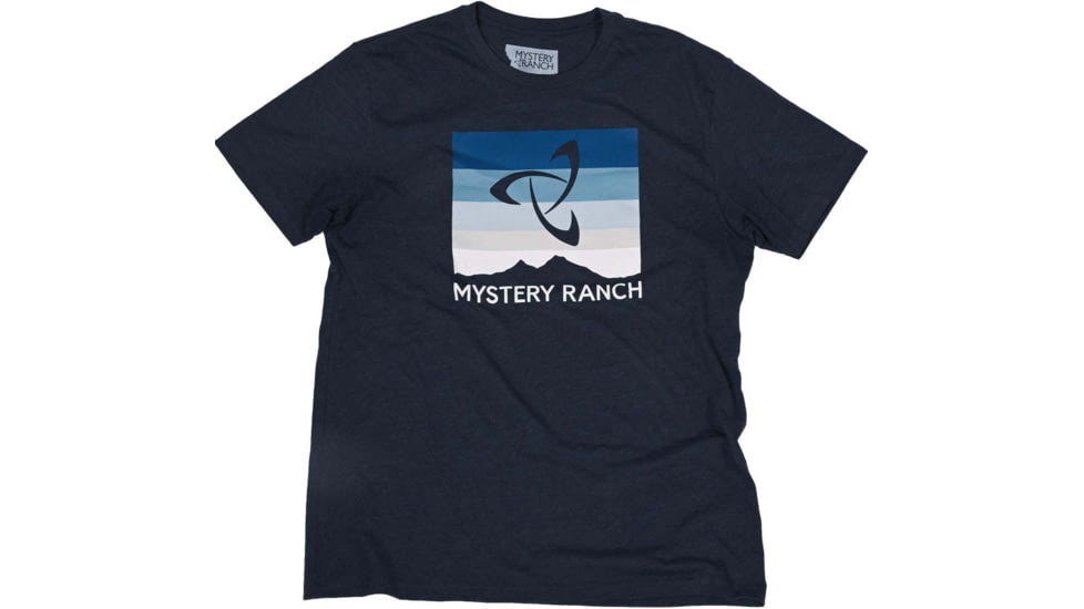 Mystery Ranch Gradient MT Short Sleeve T-Shirt - Mens, Navy Heather, Extra Large, 112589-437-50