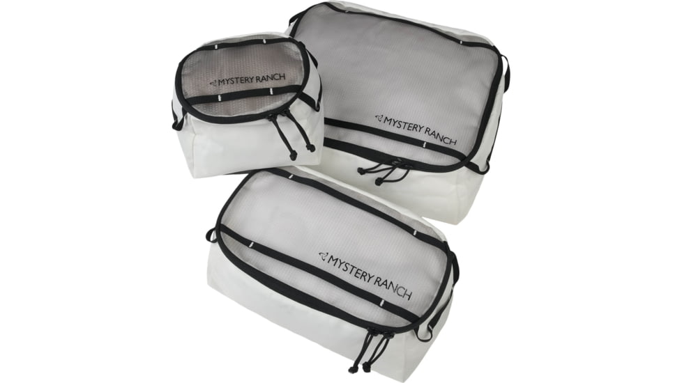 Mystery Ranch Mission Packing Cube, White, Set, 113161-100-00