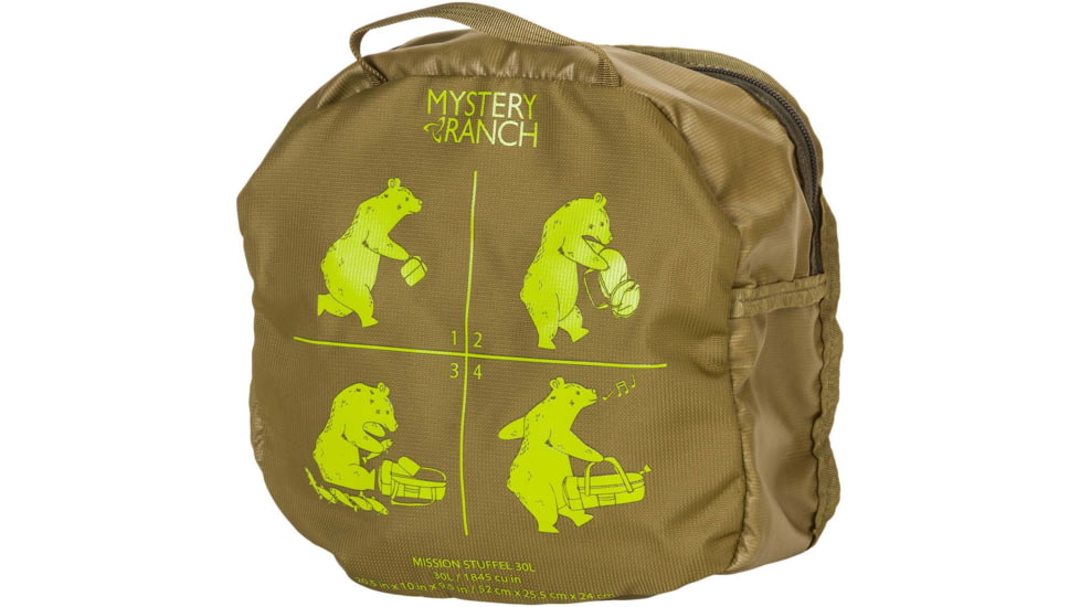 Mystery Ranch Mission Stuffel 30L Backpack, Lizard, One Size, 112502-321-00