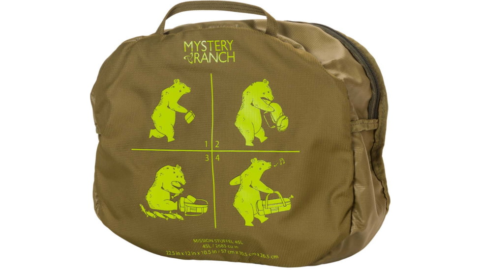 Mystery Ranch Mission Stuffel 45L Backpack, Lizard, One Size, 112503-321-00