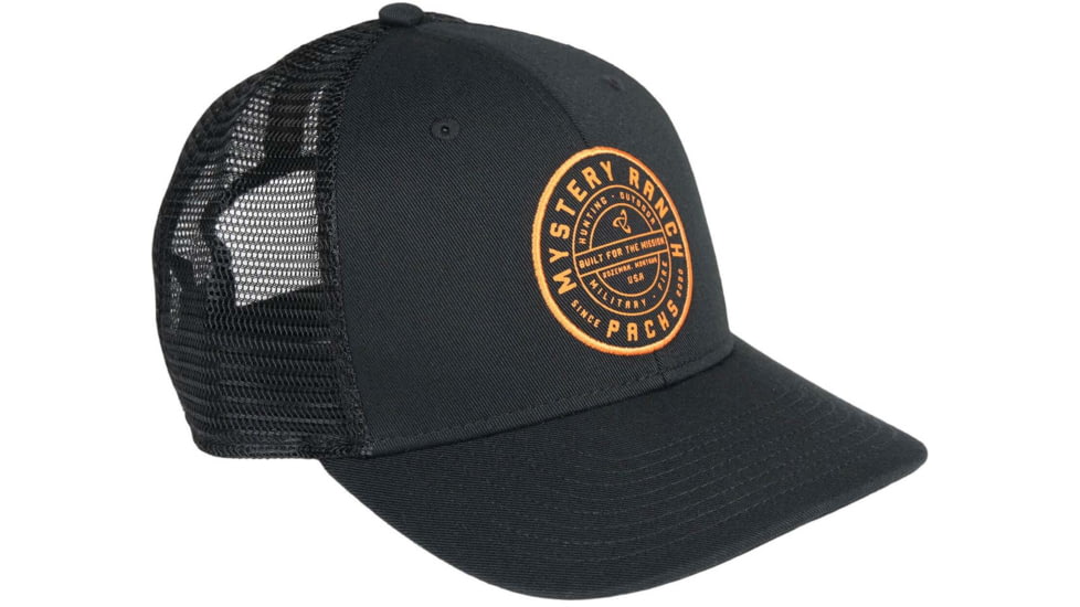 Mystery Ranch MR Brand Seal Hat, Black, One Size, 113109-001-00