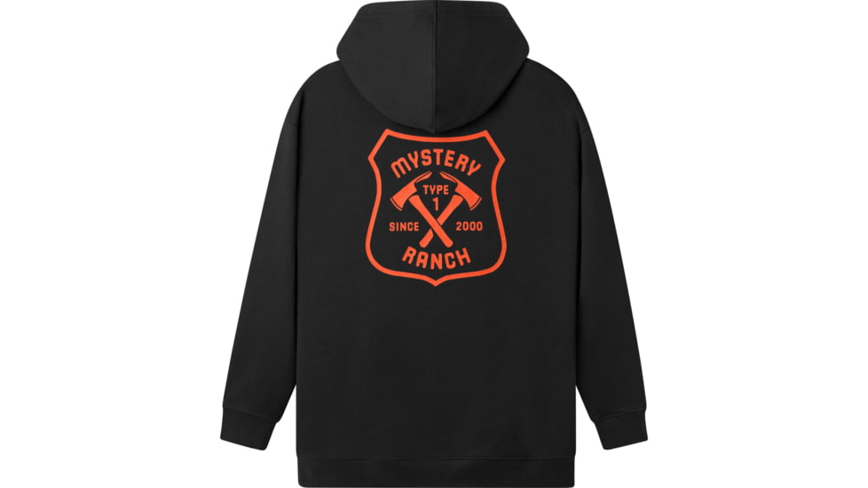 Mystery Ranch MR Fire Type 1 Hoodie - Men's, Onyx, Small, 113257-029-20-S