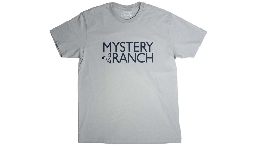 Mystery Ranch MR Logo T-Shirts - Mens, Stone Heather, Large, 112592-024-40