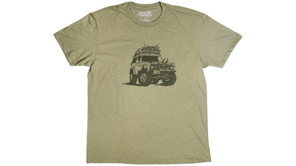Mystery Ranch MR Speed Goat Rig T-Shirts - Mens, Military Heather, Medium, 113104-336-30