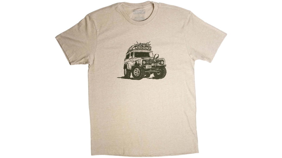 Mystery Ranch MR Speed Goat Rig T-Shirts - Mens, Oatmeal Heather, 2XL, 113104-252-60