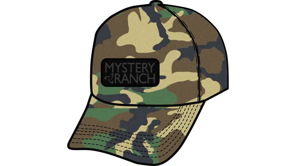 Mystery Ranch Mystery Snap Back Hat - Mens, Woodland, One Size 888564167519