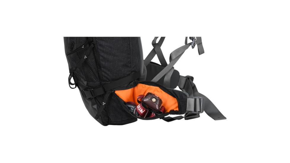 Mystery Ranch Saddle Peak Backpack, Black, Small/Medium, 112617-001-26-S/M