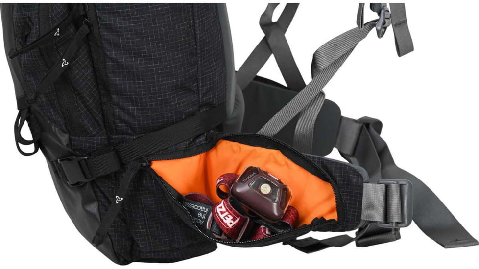 Mystery Ranch Saddle Peak Backpack, Black, Small/Medium, 112617-001-25