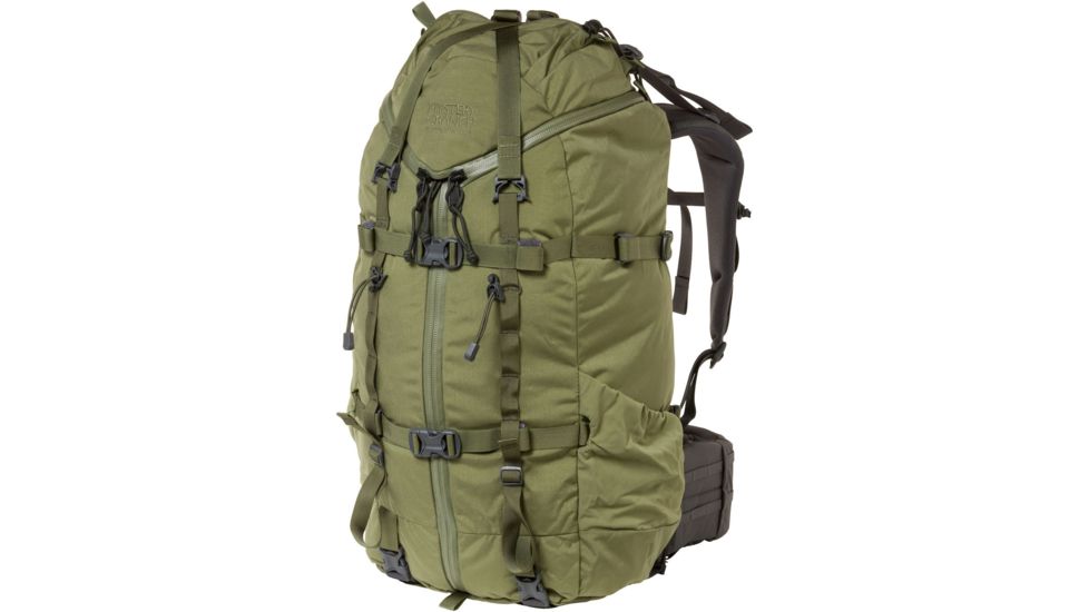 Mystery Ranch Terraframe 3-Zip 50 Backpack, Loden, Large, 112382-333-40