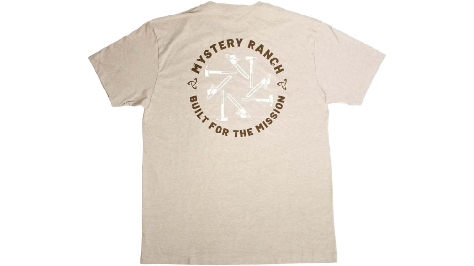 Mystery Ranch Tools In The Round T-Shirts - Mens, Oatmeal Heather, Small, 113101-252-20