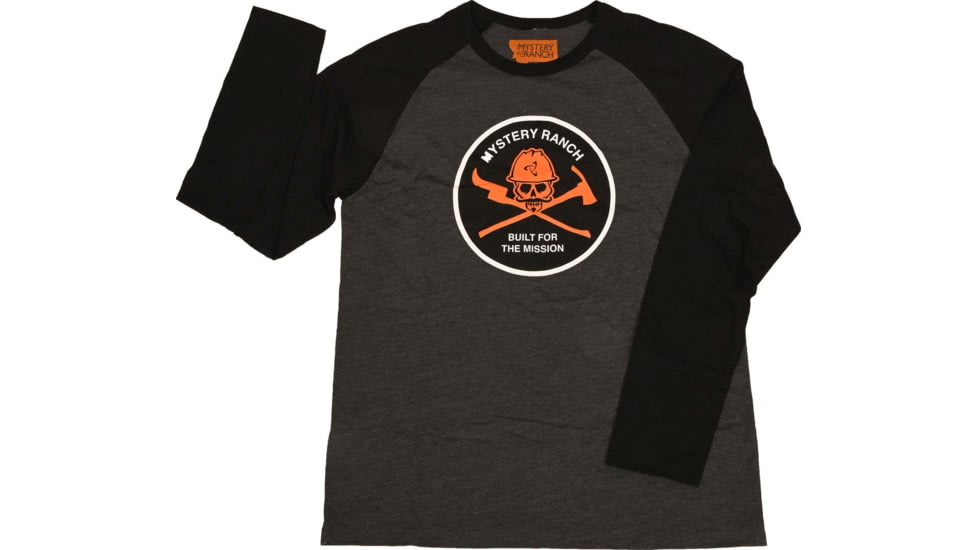 Mystery Ranch Tools of the Trade Long Sleeve T-Shirt - Mens, Charcoal Heather, Large, 112599-015-40