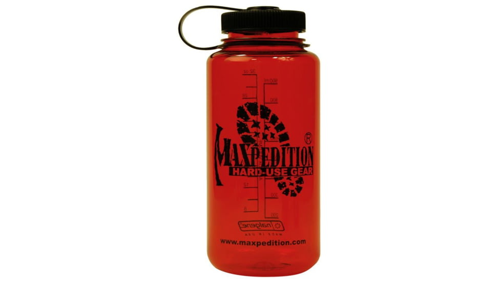 Maxpedition 32 oz. Wide-Mouth Nalgene Bottle - Red NALG32R