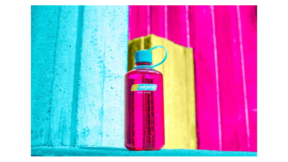 Nalgene Everyday Water Bottle Narrow Mouth, 1 Quart, 32 oz, Eggplant, 2078-2079