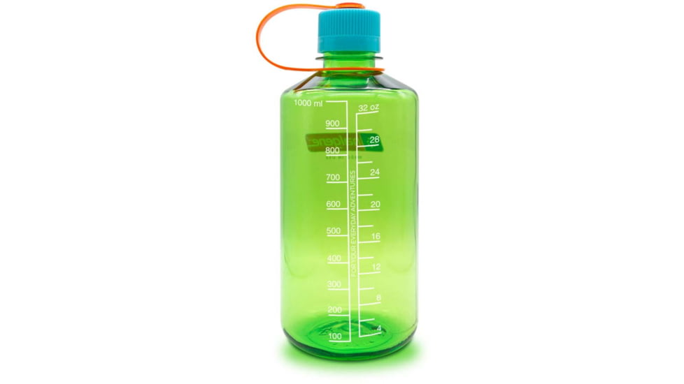 Nalgene Everyday Water Bottle Narrow Mouth, 1 Quart, 32 oz, Pear, 2078-2081