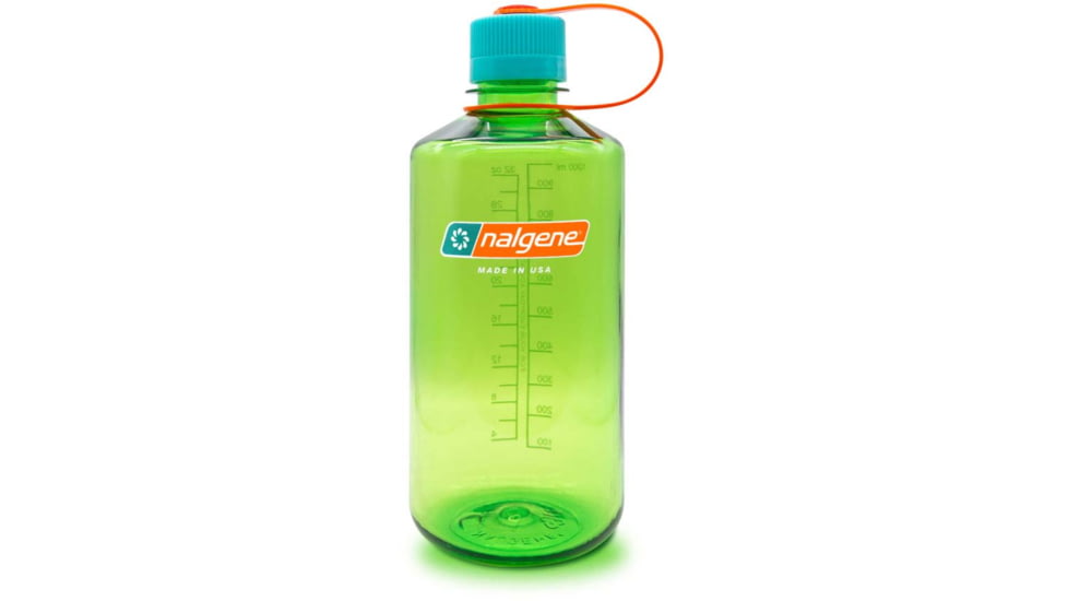 Nalgene Everyday Water Bottle Narrow Mouth, 1 Quart, 32 oz, Pear, 2078-2081