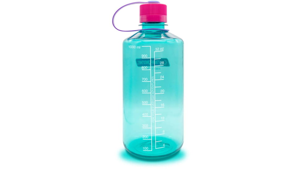 Nalgene Everyday Water Bottle Narrow Mouth, 1 Quart, 32 oz, Surfer, 2078-2080