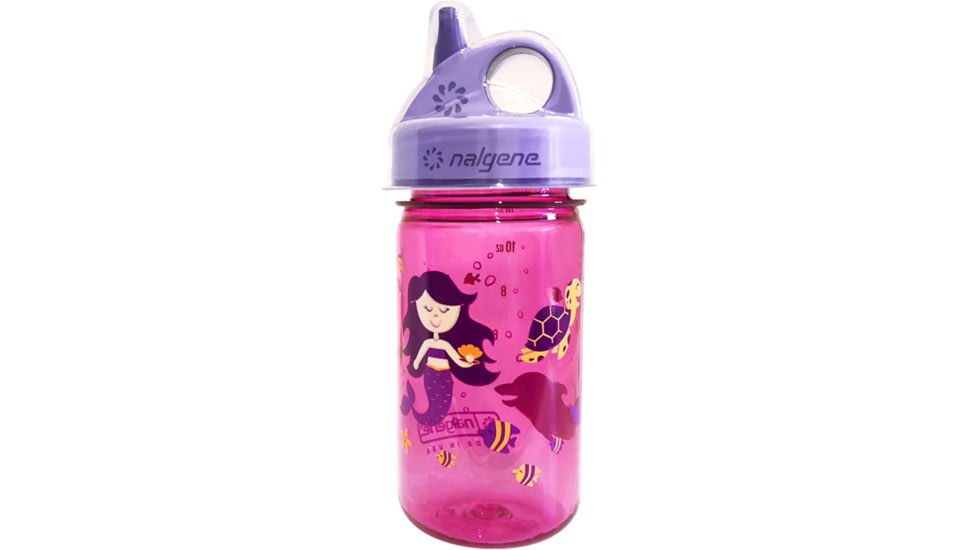 Nalgene Kids Grip-N-Gulp Sustain Water Bottle, 12 oz