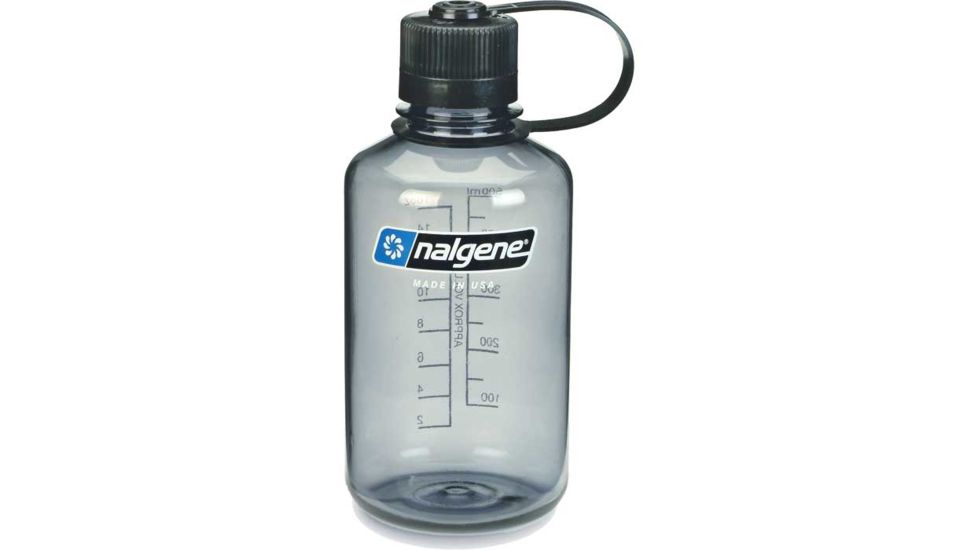 Nalgene Nm 1 Pt Gray W/black Lid 2078-2030