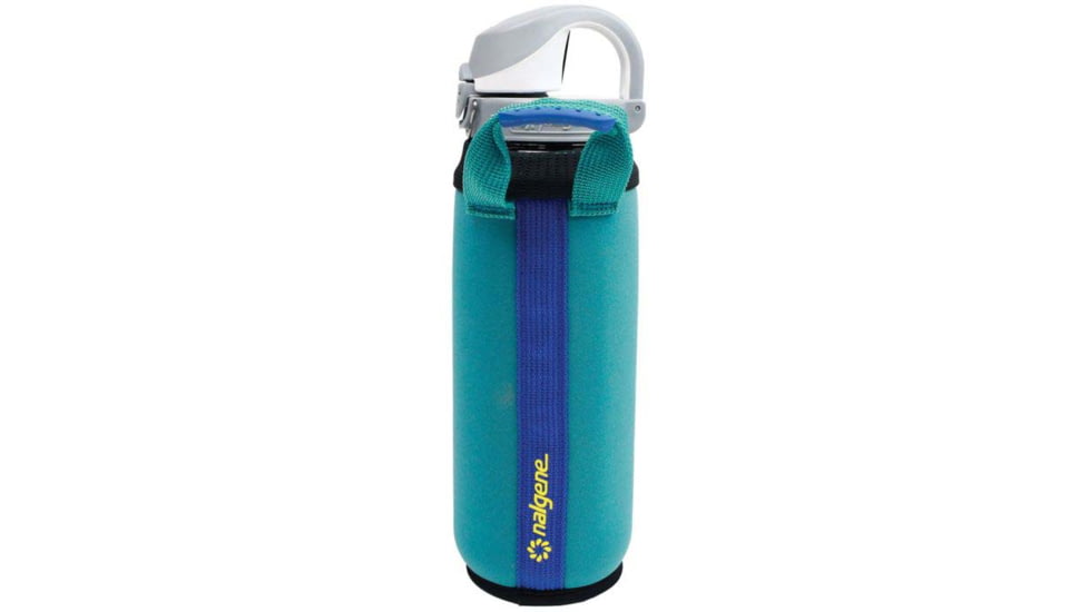 Nalgene OTF Bottle Sleeve, 24 oz, Cerulean, 24oz, 2355-0023