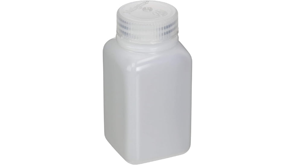 Nalgene Square HDPE Bottle, 2oz, Clear, NAL-562114-0002
