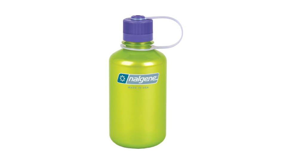 Nalgene Tritan 16 oz. N/M Cap, Key Lime with Purple 703047