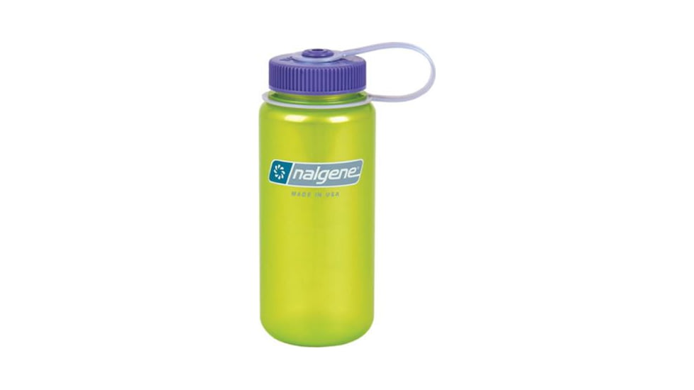 Nalgene Tritan 16 oz. with M Cap, Key Lime with Purple 703037