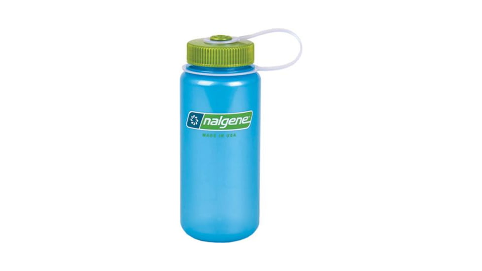 Nalgene Tritan 16 oz. with M Cap, Sky with Foam Green 703036