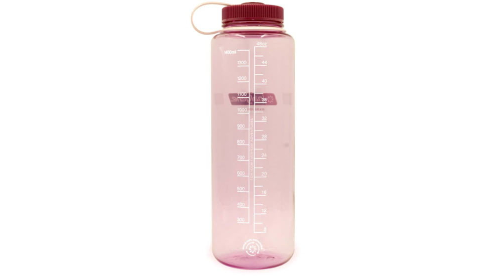 Nalgene Wide Mouth Sustain Silo Bottle, 48oz, Cosmo, 48oz, 2020-0848