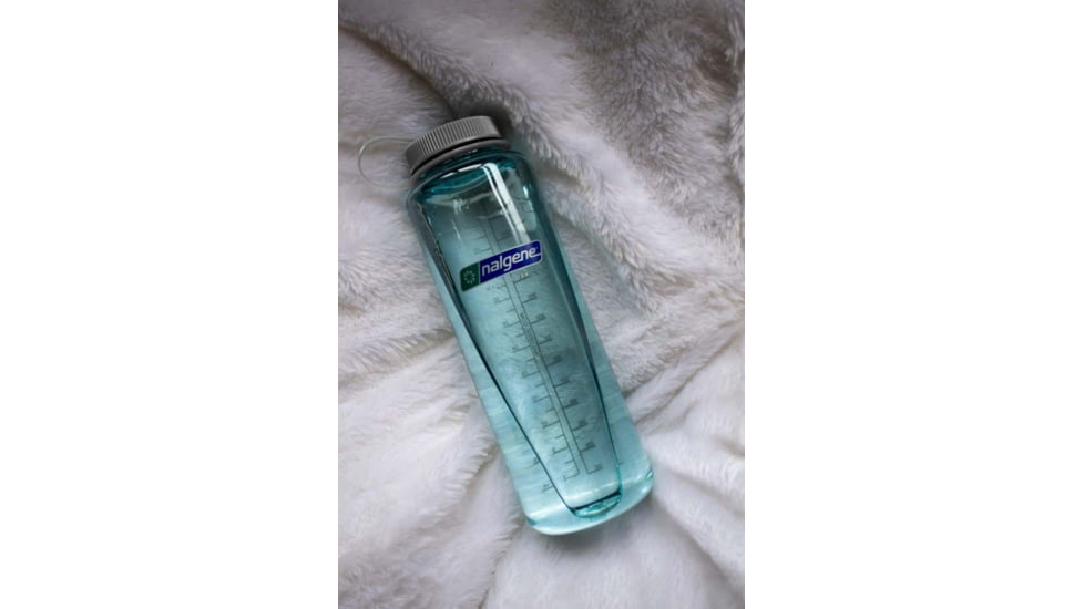 Nalgene Wide Mouth Sustain Silo Bottle, 48oz, Seafoam, 48oz, 2020-0548