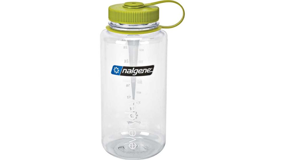 Nalgene 32oz Wide Mouth Bottle, Pink/Pink Lid, 341825