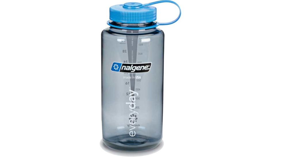 Nalgene 32oz Wide Mouth Bottle, Pink/Pink Lid, 341825