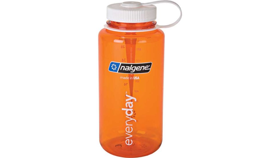 Nalgene 32oz Wide Mouth Bottle, Pink/Pink Lid, 341825