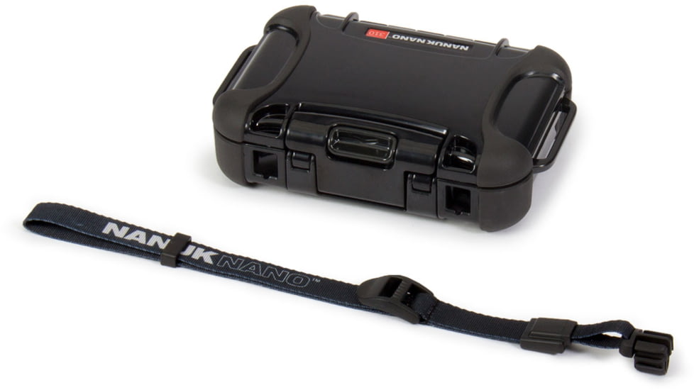Nanuk 310 Nano Small Protective Case,5.9x4.3x1.7in, Black, 310S-000BK-0A0
