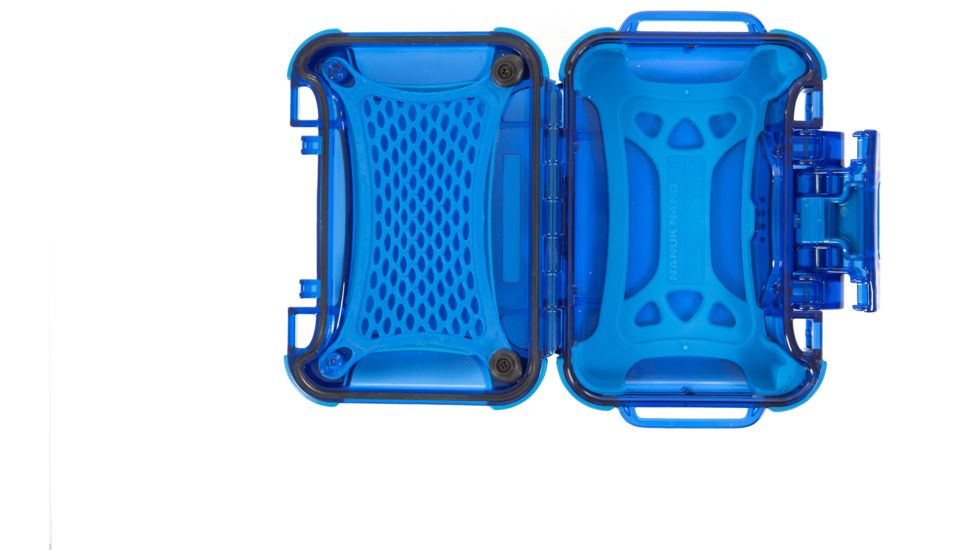 Nanuk 310 Nano Small Protective Case,5.9x4.3x1.7in,Blue, 310S-000BL-0A0