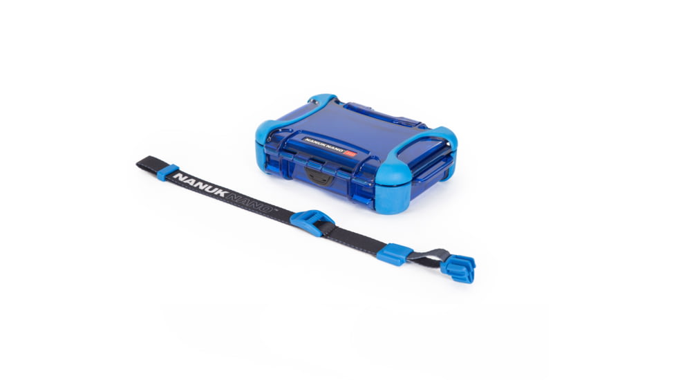 Nanuk 310 Nano Small Protective Case,5.9x4.3x1.7in,Blue, 310S-000BL-0A0
