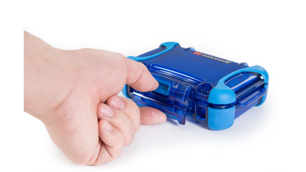 Nanuk 310 Nano Small Protective Case,5.9x4.3x1.7in,Blue, 310S-000BL-0A0