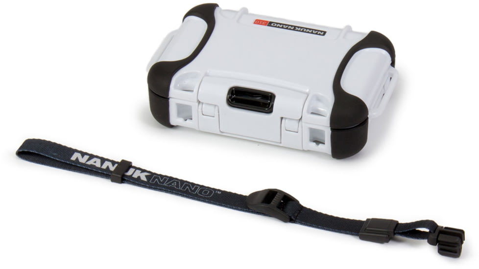 Nanuk 310 Nano Small Protective Case,5.9x4.3x1.7in, White, 310S-000WH-0A0