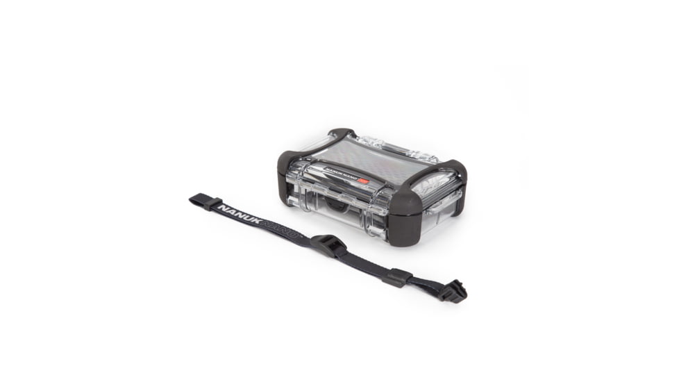 Nanuk 320 Nano Small Protective Case,6.3x4.7x2.2in, Clear, 320S-000CL-0A0
