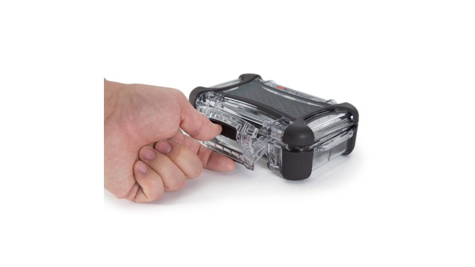 Nanuk 320 Nano Small Protective Case,6.3x4.7x2.2in, Clear, 320S-000CL-0A0